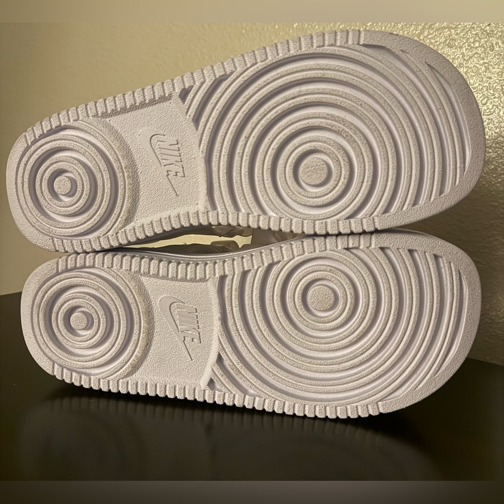 Nike Icon Classic Platform Sandals White Pure Platinum Size 10 | Chunky Strappy - Picture 8 of 8